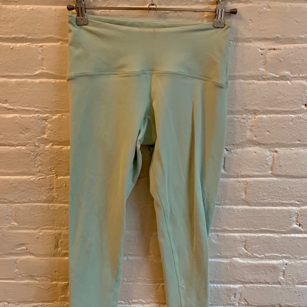 Tanya B light mint green leggings